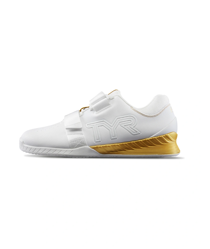 TYR L-1 LIFTER WHITE GOLD / SQUAT UNIVERSITY LIMITED EDITION