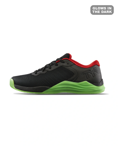 TYR CXT-1 BLACK / LIME (GLOWS IN THE DARK)