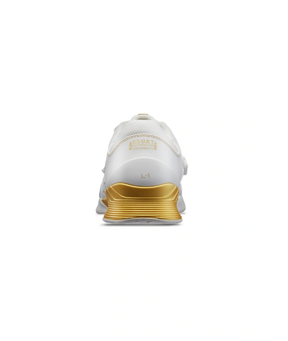 TYR L-1 LIFTER WHITE GOLD / SQUAT UNIVERSITY LIMITED EDITION