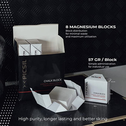 Magnesio PICSIL Caja 456 gr (8 unidades x 57 gr)
