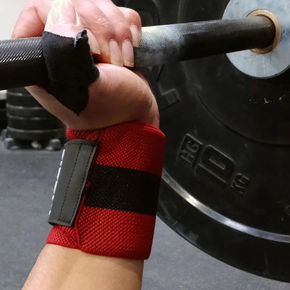 Muñequera elástica halterofilia powerlifting
